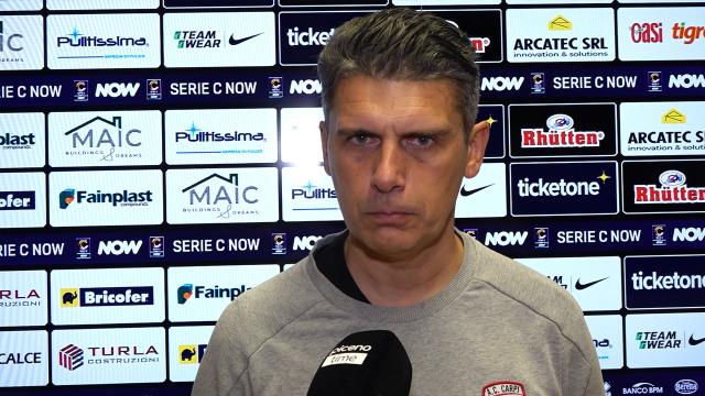 Ascoli-Carpi 2-1, voce Serpini in zona mista: “Troppe volte in difficoltà. Vogliamo salvarci prima possibile”