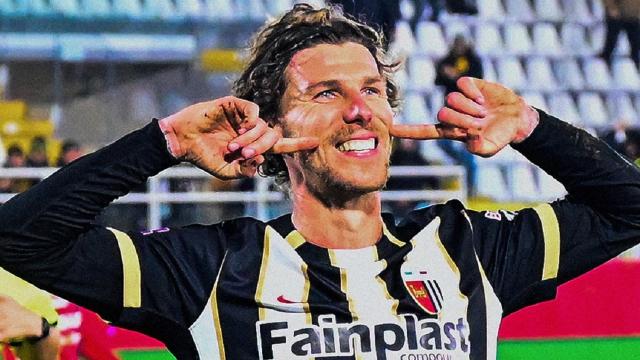 Ascoli Calcio, secondo posto per Corazza nella classifica cannonieri dell'andata con undici gol in 19 presenze