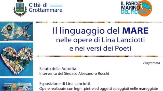 Grottammare, 'Il linguaggio del mare  nelle opere di Lina Lanciotti' al Villaggio dei Pescatori