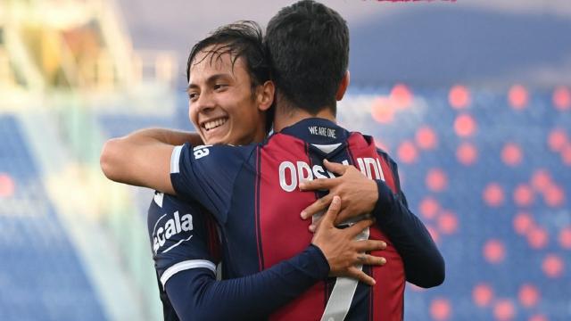 Coppa Italia, l'Entella supera il Pisa nel derby cadetto. Bologna-Reggina 2-0, in gol anche Orsolini