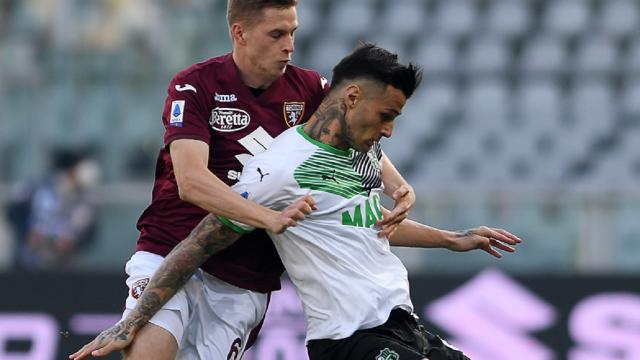 Torino-Sassuolo 1-1, highlights