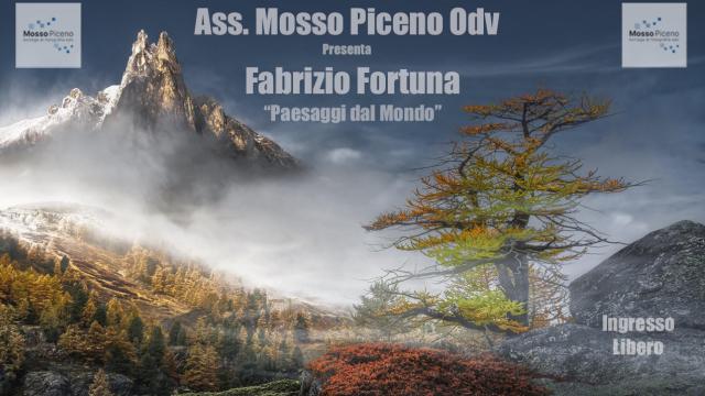 Monteprandone, incontro con il fotografo Fabrizio Fortuna a cura dell'Associazione Mosso Piceno