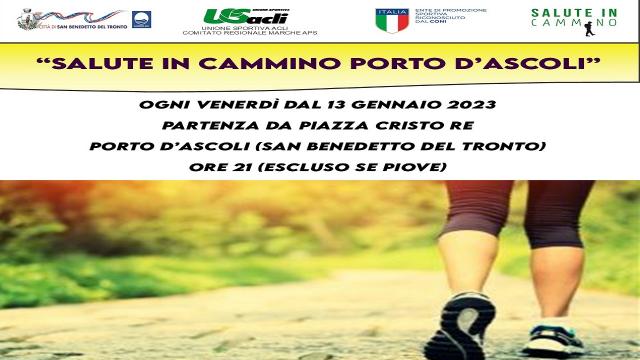 Unione Sportiva Acli, ''Salute in cammino'' a San Benedetto anche nel 2023