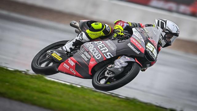 Moto3, Fenati al via dalla quinta fila della griglia del Gran Premio di Gran Bretagna