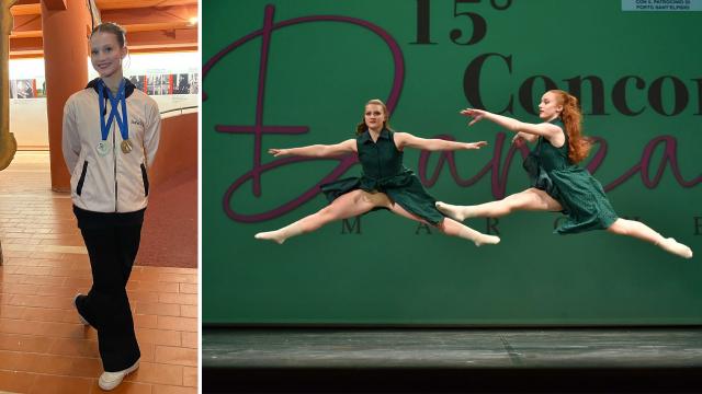 Ripatransone celebra i suoi giovani talenti della danza Naima Ficcadenti e Micol Mingarelli