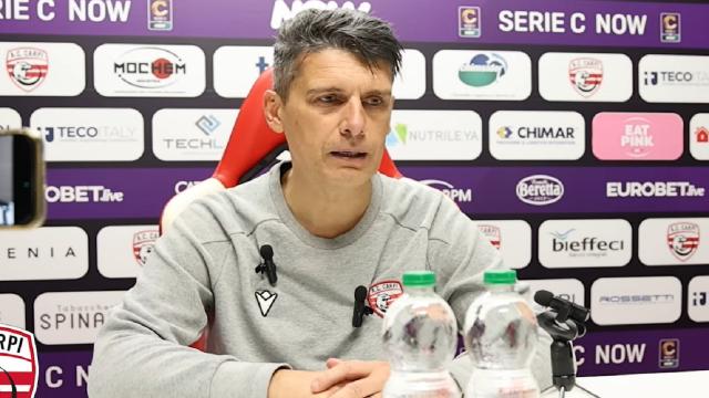 Carpi-Spal 1-0: voci Serpini (“Grande gara in mezzo al campo”), Rossini (“Una vittoria punto di partenza”) e Dossena