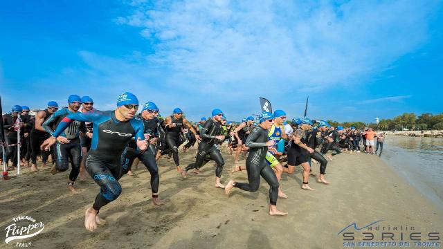 Grande festa al Triathlon Sprint di San Benedetto del Tronto che ha chiuso il circuito Adriatic Series 2022