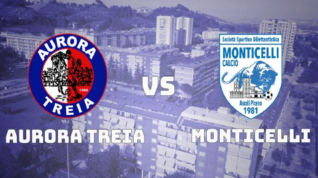 Promozione girone B: al Monticelli non basta il gol di Porfiri, l'Aurora Treia s'impone 2-1