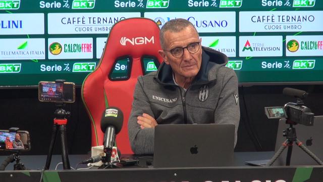 Ternana-Cagliari 1-0, voci Andreazzoli (“Secondo tempo da Fere”) e Liverani (“Non gira mai a nostro favore”)