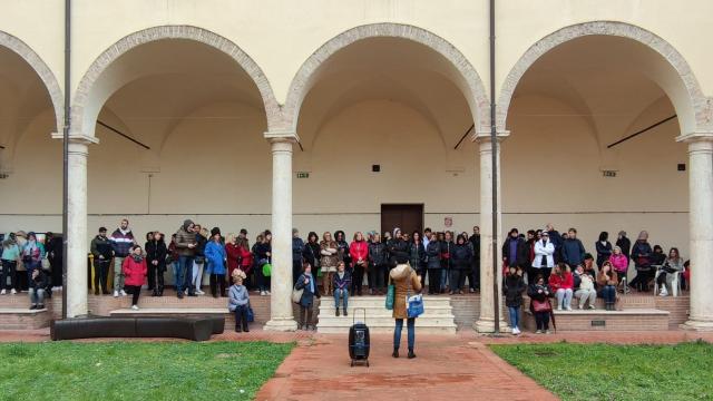 ASD Obiettivo Benessere, molti partecipanti all'iniziativa ''Ascoli e le donne - Camminata letteraria''