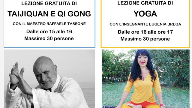 Ascoli Piceno, attività gratuita per progetto 'Movimento e salute'. Opportunità di praticare taijiquan/qigong e yoga