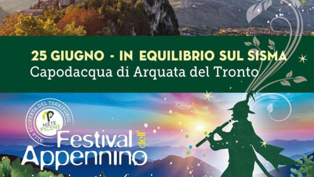 A Capodacqua di Arquata del Tronto secondo appuntamento del Festival dell'Appennino 'In equilibrio sul sisma'
