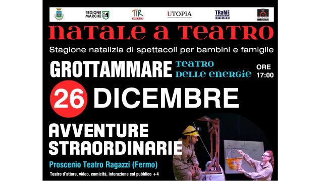 Grottammare, al Teatro delle Energie terzo appuntamento della rassegna ''Natale a teatro''