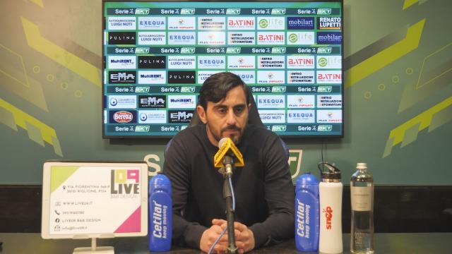 Pisa-Ascoli 1-0: le voci di Aquilani, amministratore delegato Corrado e ds Stefanelli in sala stampa