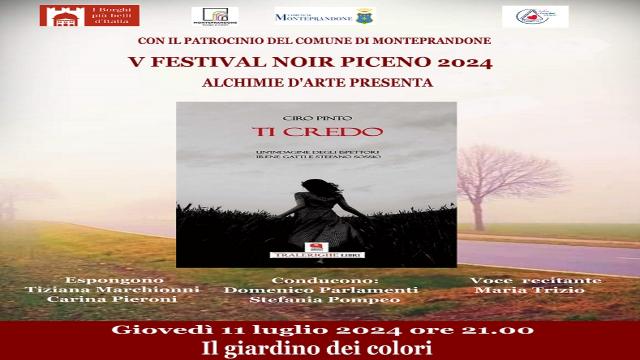 Monteprandone, ultimo appuntamento con il ''Festival Noir Piceno''