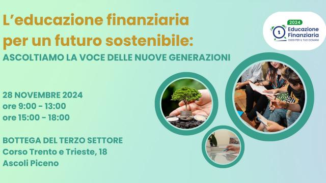 IIS 'Mazzocchi-Umberto I' al centro dell’educazione finanziaria: ad Ascoli Piceno giornata per un futuro sostenibile