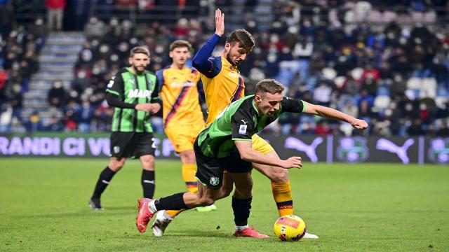 Sassuolo-Roma 2-2, highlights