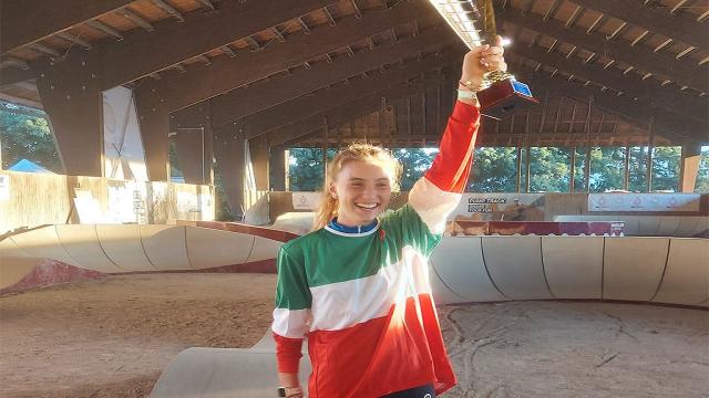 Federciclismo Marche, plauso per titolo italiano pump track di Rinaldoni e convocazione ai Mondiali per Ciabocco