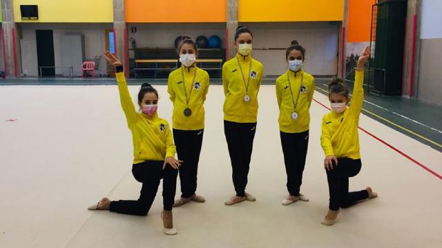 Ginnastica ritmica, ottimi risultati per le atlete ascolane alla prova regionale del Campionato Individuale Silver