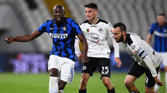 Spezia-Inter 1-1, highlights