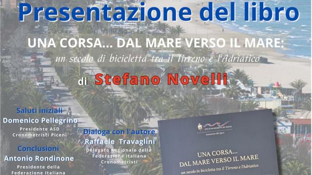 San Benedetto del Tronto, Federazione Italiana Cronometristi: presentazione libro 'Una corsa dal mare verso il mare'