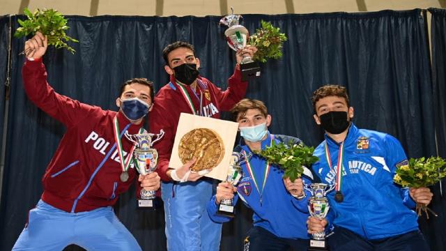  Scherma, trionfo del marchigiano Marini nel fioretto maschile ai Campionati Italiani Under 23 