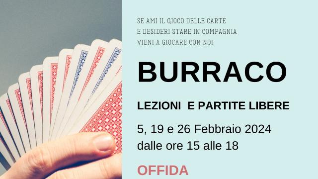 Offida, prosegue progetto 'Nuove energie'. Laboratorio di gioco del Burraco con lezioni e partite libere