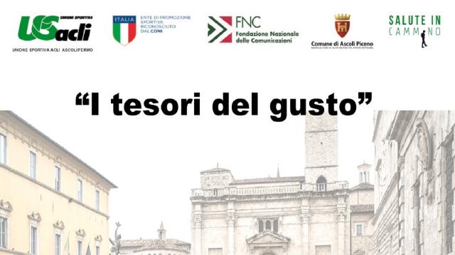 Unione Sportiva Acli Marche, ad Ascoli Piceno appuntamento con ''I tesori del gusto''