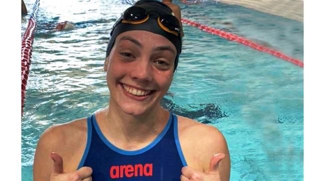Nuoto, la sambenedettese Elena Capretta stabilisce nuovo primato regionale sui 100 farfalla