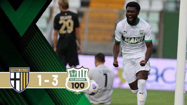 Parma-Sassuolo 1-3, highlights