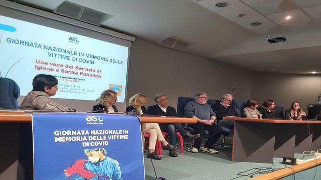 Giornata nazionale vittime Covid, le due iniziative dell'Ast di Ascoli 