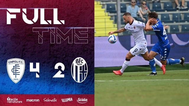 Empoli-Bologna 4-2, highlights