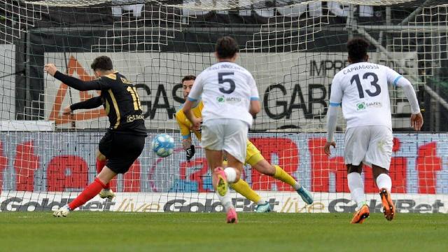 Ascoli Calcio, quattro gol in un solo match mancavano da quasi un anno. Caligara infallibile dal dischetto