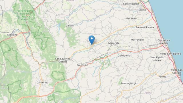 Terremoto, nella notte scossa vicina a magnitudo 4 in provincia di Macerata
