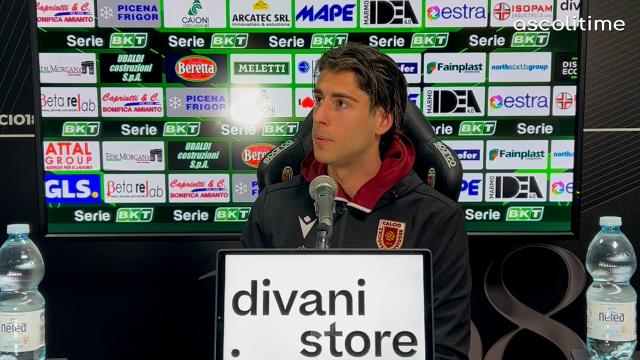 Ascoli-Reggiana 0-0, voci Satalino (“Non è mai facile entrare a freddo”) e Melegoni (“Ottima gara, un po' di sfortuna”)