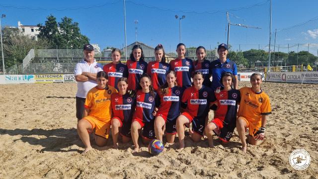 Beach soccer, l'Under 15 dell'Academy rossobù vince le Fasi Regionali. Battute Boca e Mandolesi