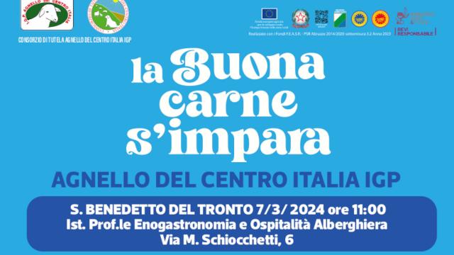 All'Istituto Alberghiero di San Benedetto incontro didattico 'La buona carne s'impara'