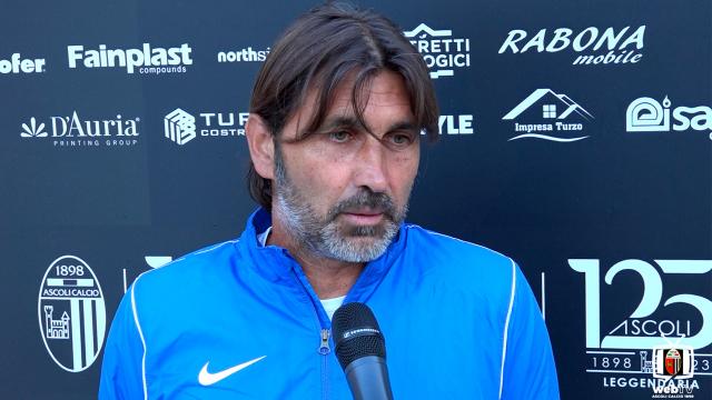 Ascoli Calcio, Viali: “Siamo in sovraccarico, poca precisione sotto porta. Dispiace per Tavcar, interverremo in difesa”