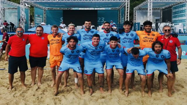 Coppa Italia Aon 2023 beach soccer, terza vittoria consecutiva per la Happy Car Samb