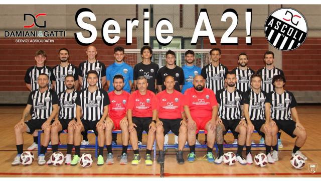 Calcio a 5, la Damiani&Gatti Ascoli festeggia la promozione in Serie A2