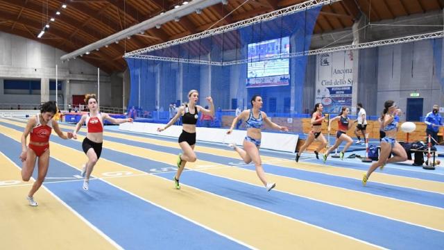  Asa Ascoli, straordinario record di Ilenia Angellini nei 60 metri ad Ancona