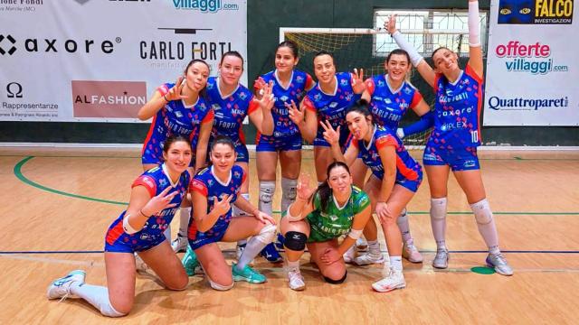 Pallavolo femminile, Serie B2: Carlo Forti–Axore.it batte 3-1 la My Mech Cervia e sale al quarto posto