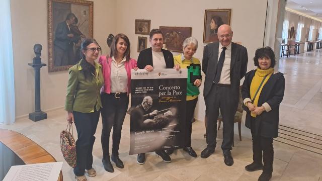 Ascoli Piceno, all'auditorium Neroni il 'Concerto per la Pace' con i brani di 4 compositori e le musiche di Morricone