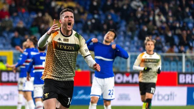 Sampdoria-Venezia 1-1, highlights