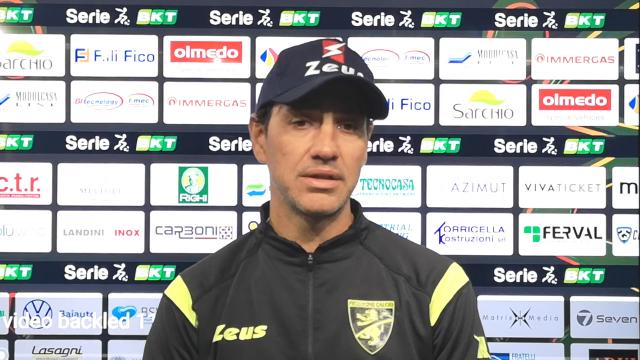 Reggiana-Frosinone 1-2, la voce di Nesta post gara
