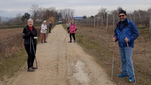 A Colli del Tronto in programma camminata di Nordic Walking con U.S. Acli Marche Aps
