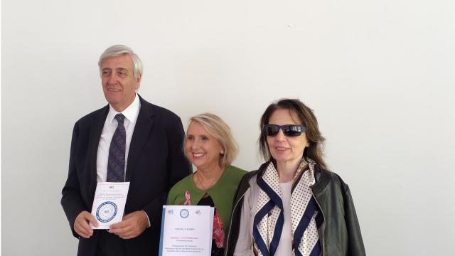 AST Ascoli Piceno: protocollo per accogliere persone con disabilità visiva nelle strutture sanitarie
