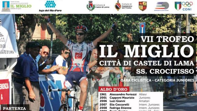 Castel di Lama, torna il Trofeo ''Il Miglio SS Crocifisso-Città di Castel di Lama''