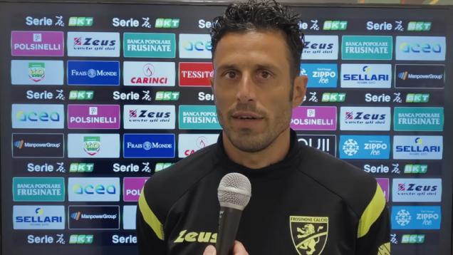 Frosinone-Pisa 3-1, le voci di Grosso (“Campionato strano, non dobbiamo fermarci”) e D'Angelo 