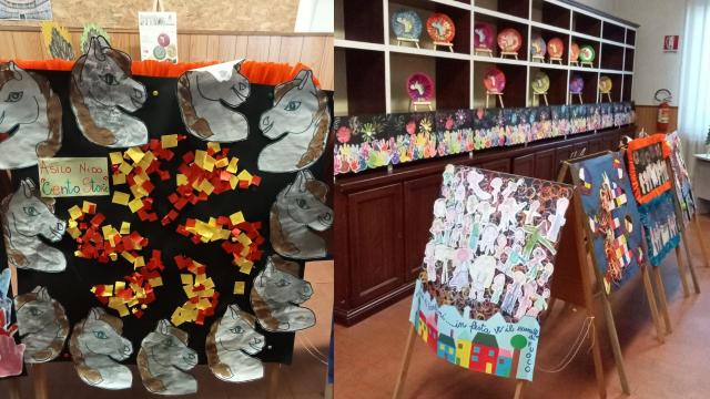 Ripatransone, Cavallo di Fuoco in mostra grazie ai Piccoli Ripani: coinvolti anche i commercianti del borgo